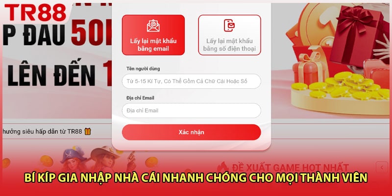 Bí kíp gia nhập nhà cái nhanh chóng cho mọi thành viên