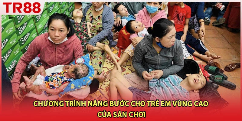 Chương trình nâng bước cho trẻ em vùng cao của sân chơi