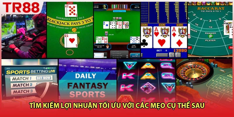 Tìm kiếm lợi nhuận tối ưu với các mẹo cụ thể sau
